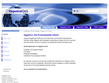 Tablet Screenshot of hagedorn.de